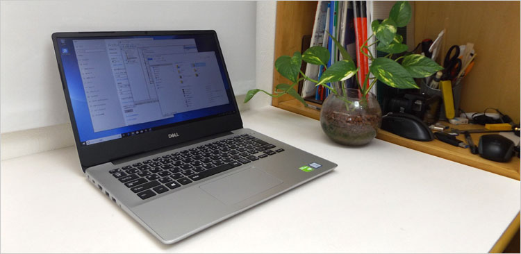 Core i7-8565U搭載、Inspiron 14（5480）の2機目レビュー！プラチナ