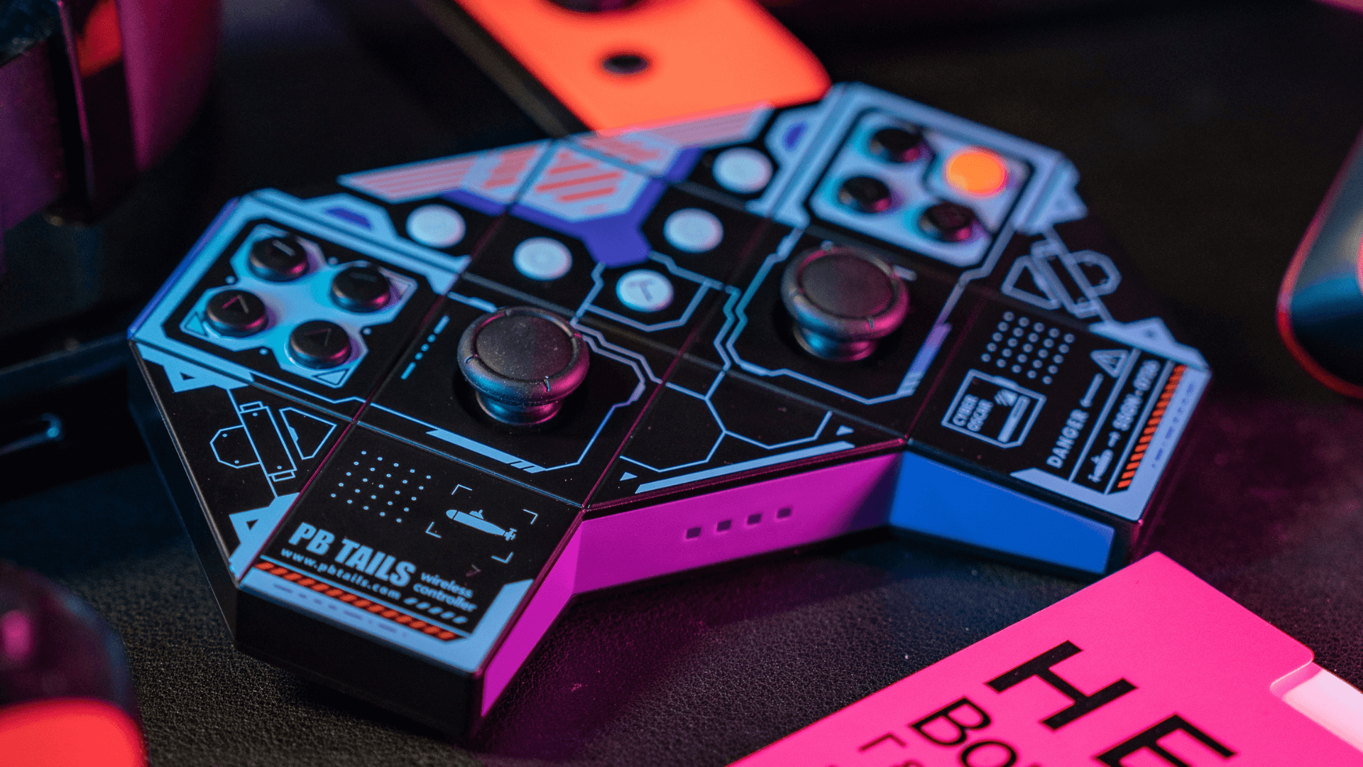 CHOC 2.0 SAKURA WARRIOR Metal Shell Bluetooth Gaming Controller