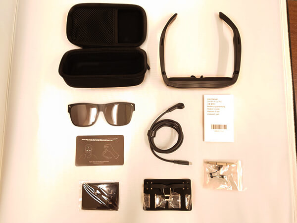 わずか82gの超軽量マイクロOLEDディスプレイ搭載スマートグラス「TCL