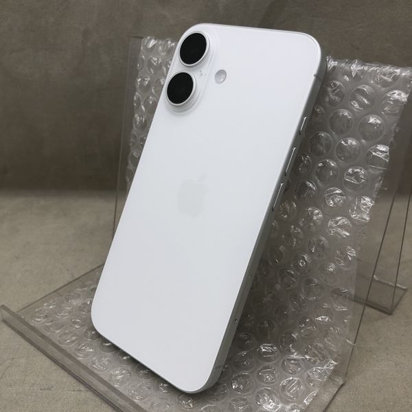 APPLE 〔中古〕iPhone16 256GB ホワイト MYDX3J/A SIMフリー（中古1