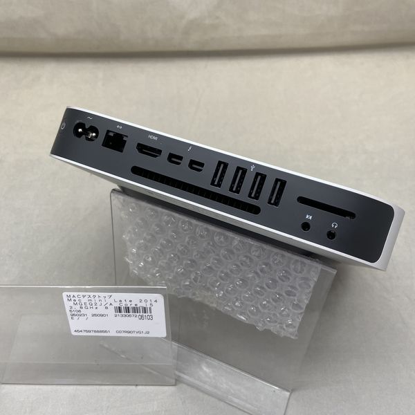APPLE 〔中古〕Mac mini Late-2014 MGEQ2J／A 〔10.15 Catalina〕 (第4