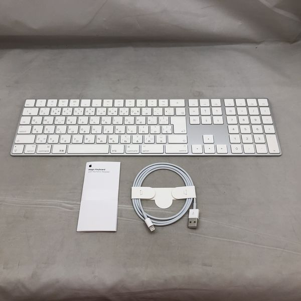APPLE 〔中古〕Magic Keyboard テンキー付キ (JIS) MQ052J/A シルバー