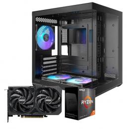 パソコン工房 NZXT H3 Flow 黒 PCケース採用・MSI GeForce RTX 5060