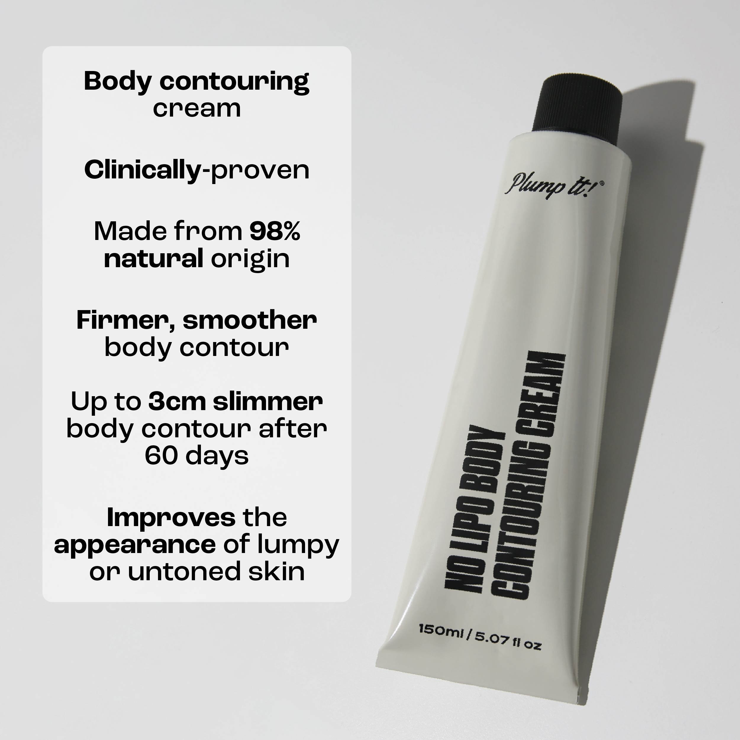 No Lipo Body Contouring Cream | Plump It! – Plump it!