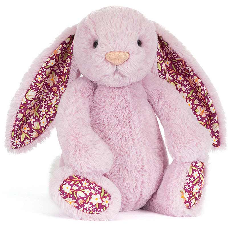 Jellycat Blossom Cream Berry Bunny | plushpaws.co.uk