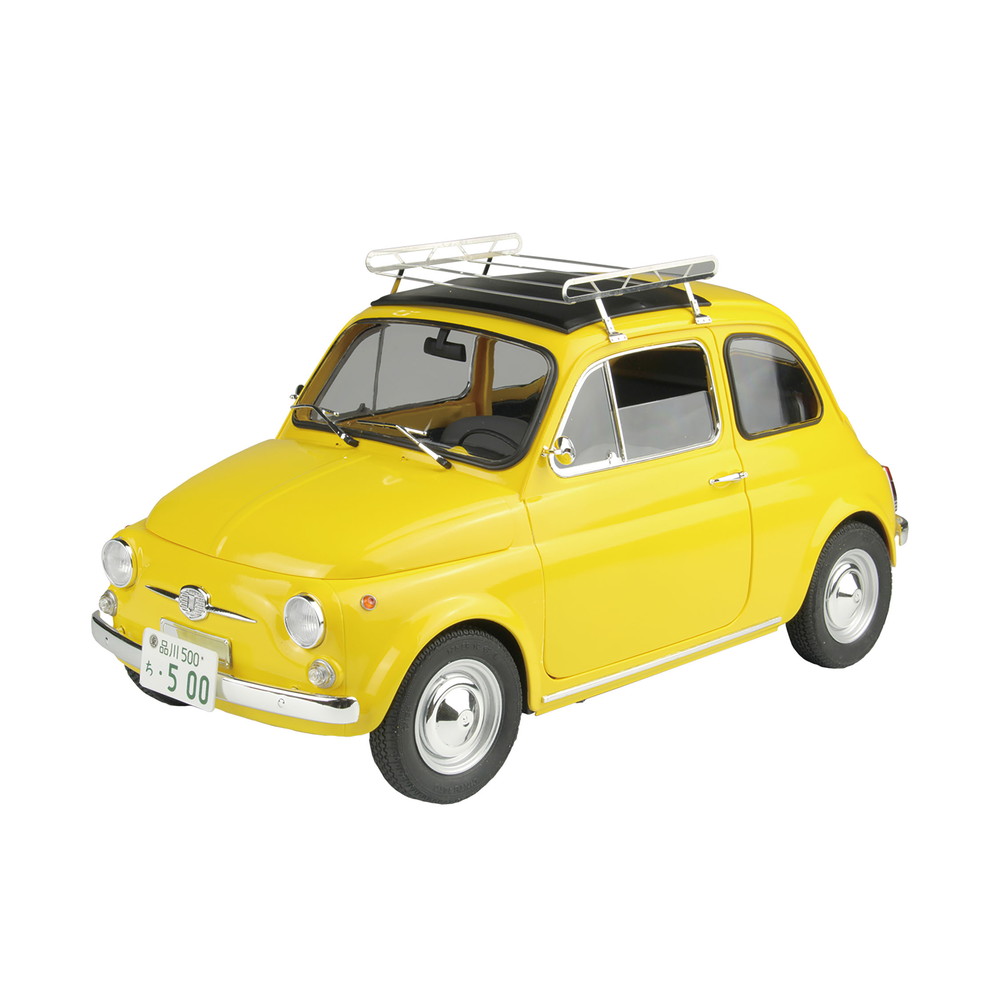 プラモデル :: 車 & バイク :: フィアット500F 1968 ルーフキャリア付属