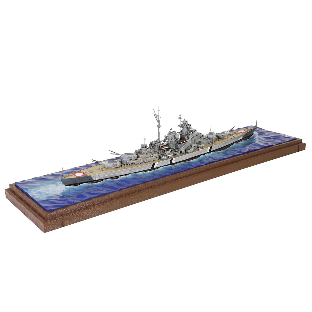 完成品 :: 船 :: WW.II ドイツ海軍 戦艦ビスマルク 洋上モデル仕様