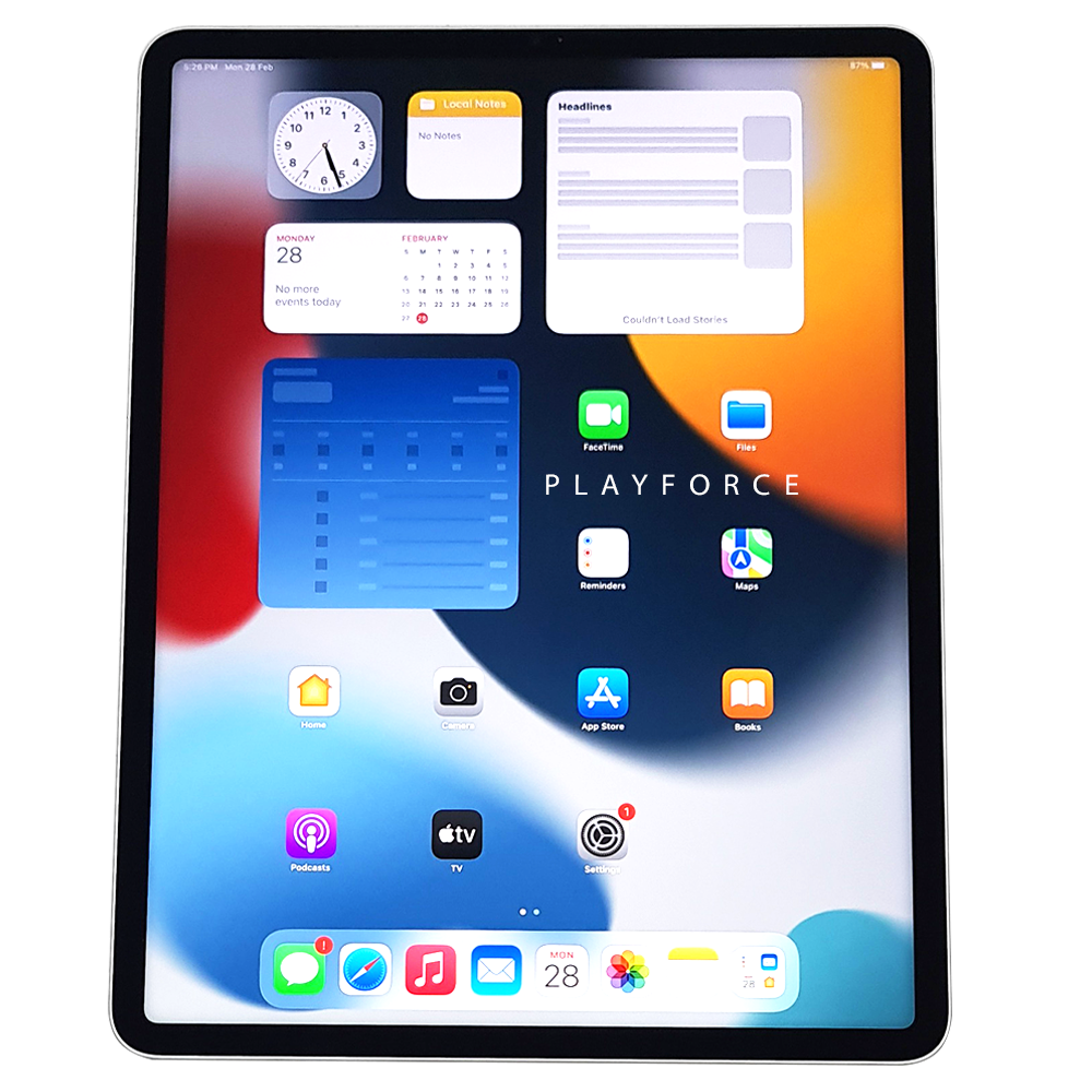 Apple iPad Pro 12.9 6th Gen (128GB, Wi-Fi, Silver) – Playforce