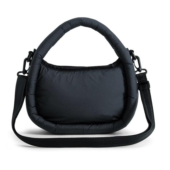 HUNTER ハンター フレイムド パファー ミディ ホーボー