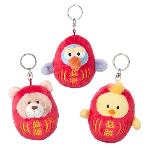 ニキ NICI ぬいぐるみキーリング ダルマ