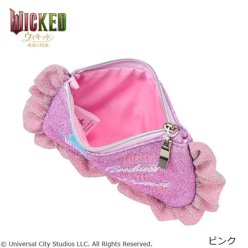 WICKED / ウィキッド 永遠の約束 フリル付きティッシュポーチ(ピンク