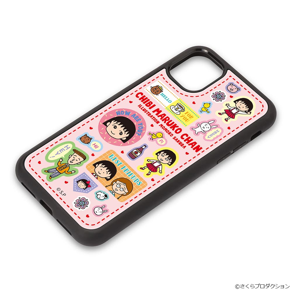 ちびまる子ちゃん iPhone 11/XR用アクリルパネルケース [まる子