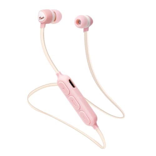 Bluetooth® 4.1搭載 ワイヤレス ステレオ イヤホン ピンク｜株式会社PGA