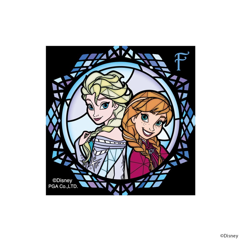 ステンドグラス調 ステッカー [アナと雪の女王]｜株式会社PGA
