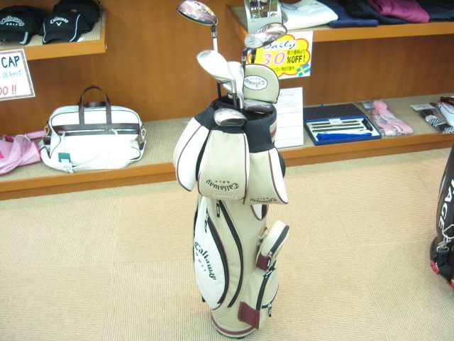 GESセット キャロウェイ(Callaway) レディースアイアンセット(LADIES