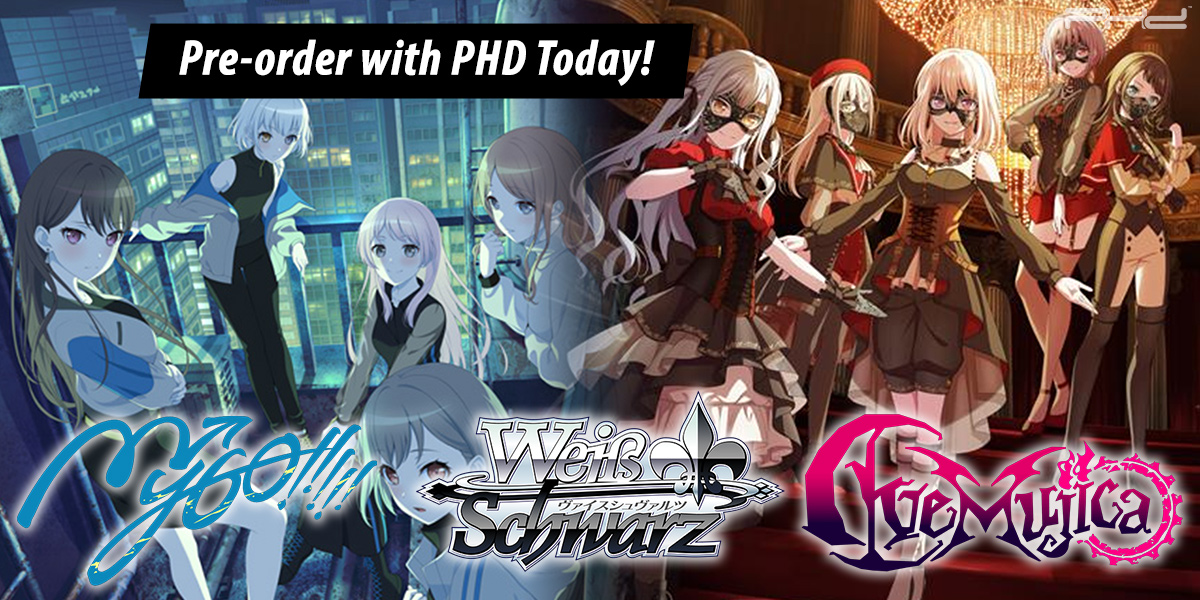 Weiss Schwarz: MyGO!!!!! × Ave Mujica — Bushiroad - PHD Games