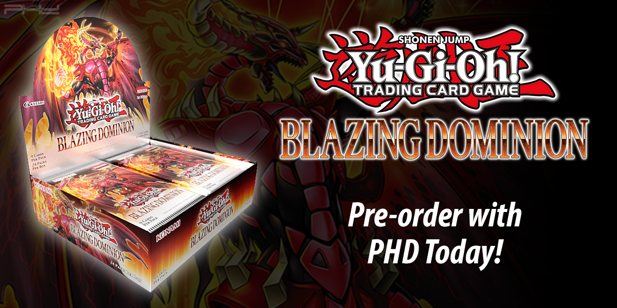 Yu-Gi-Oh! Blazing Dominion — Konami - PHD Games