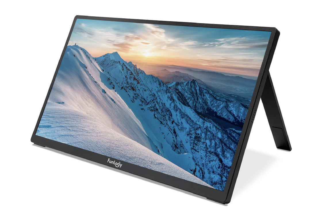 FunLogy、薄さ9mmの14インチモバイルモニター「FunLogy Mobi.2」。税込