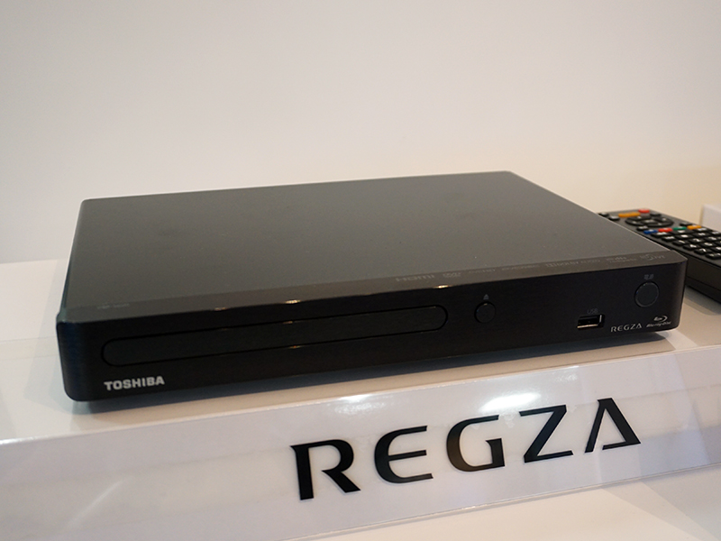 東芝、1080/24pダイレクト出力など対応のBDプレーヤー「DBP-S600