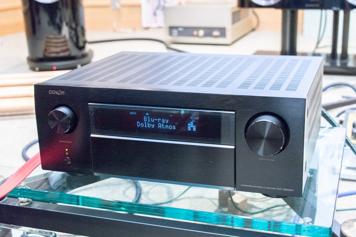 デノン、準フラグシップAVアンプ「AVC-X6500H」。11ch独立基板パワー