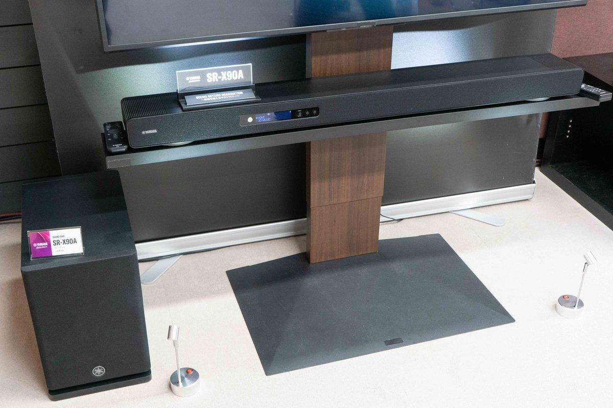 OTOTEN＞ヤマハのハイエンド・サウンドバー「SR-X90A」が参考出展