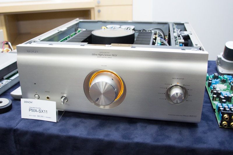 デノン、11年ぶり刷新の“11シリーズ”プリメイン「PMA-SX11」 - CR型
