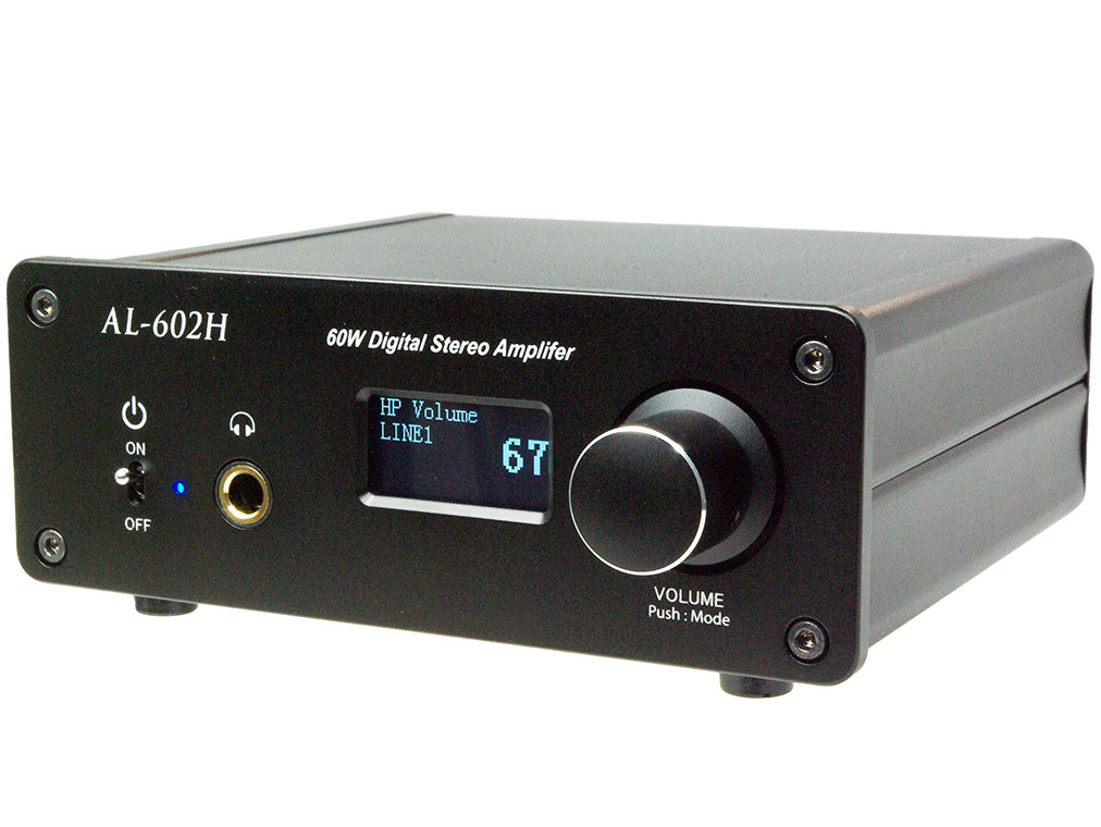 アムレック、D級パワーアンプをデュアル構成で搭載したステレオ