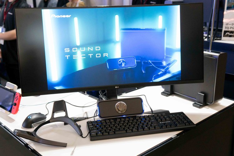 東京ゲームショウ】パイオニア、ゲーミングスピーカー“SOUND TECTOR