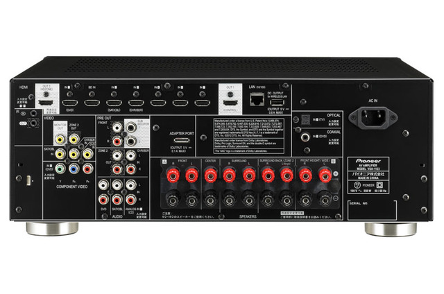 画像1 - パイオニア、DSD再生対応入門AVアンプ「VSA-1123」など2機種