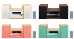 パイオニア、BT対応CDミニコンポ「X-CM56」。インテリアに合わせやすい