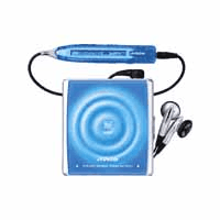 ビクター、“ライトアップ充電スタンド”付属のポータブルMDプレーヤー