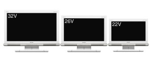 シャープ、初のフルHD 26/22型“AQUOS”を発売 － PCモニタとしても最適