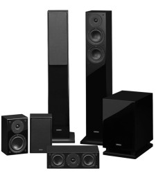 デノン、シアタースピーカー「33SGシリーズ」にピアノブラックモデルを