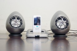 オラソニックからウォークマンドック搭載スピーカーシステム「TW-D7WM