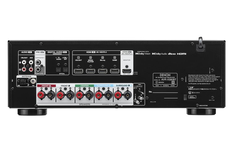 B&Wを鳴らす圧倒的パワー。デノン「AVR-X580BT」は“音質全振り”の男前