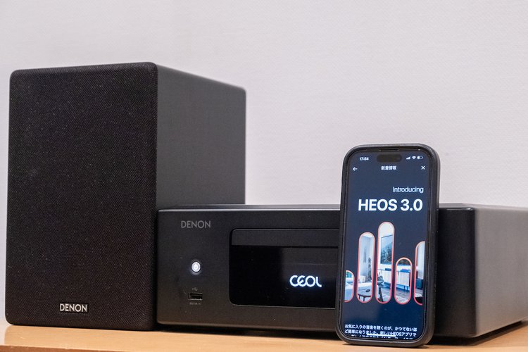 令和にミニコン、むしろアリ！ デノン「RCD-N12」がHEOSアプデで全方位