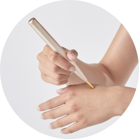 押して、ほぐすセルフケア｜ファイテン LEDプッシュスティック｜製品