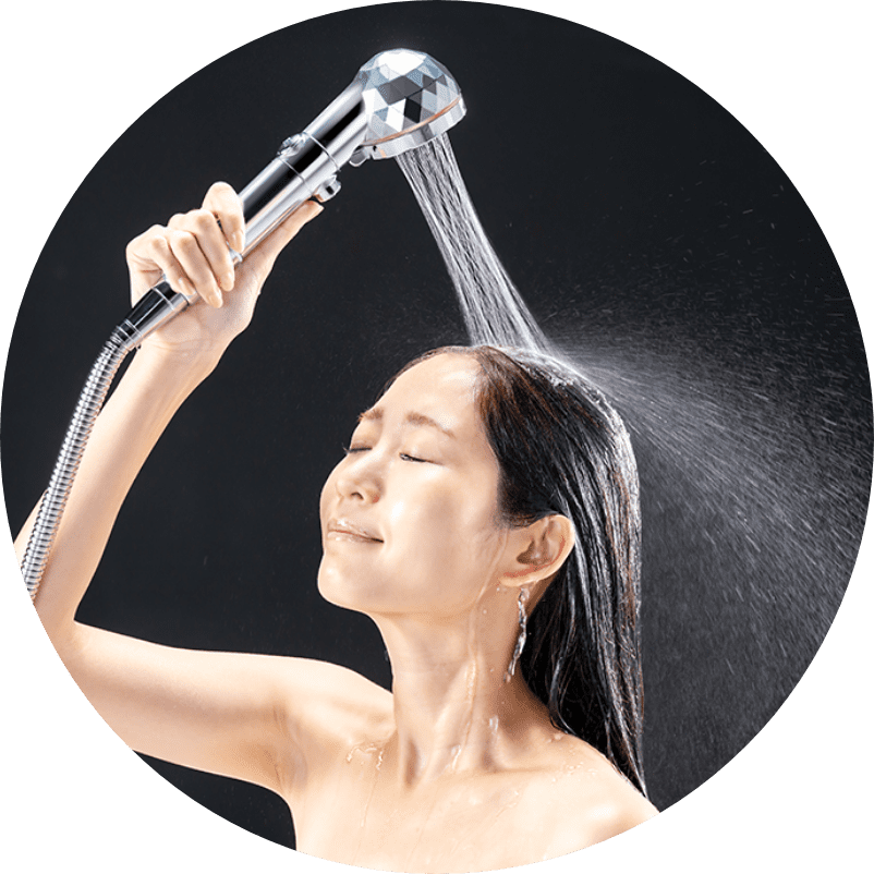 シャワーヘッド｜ファイテン 健光浴シャワーヘッド｜製品情報