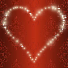 バレンタインキラキラハートチョコ イラスト素材 [2907596] - フォト