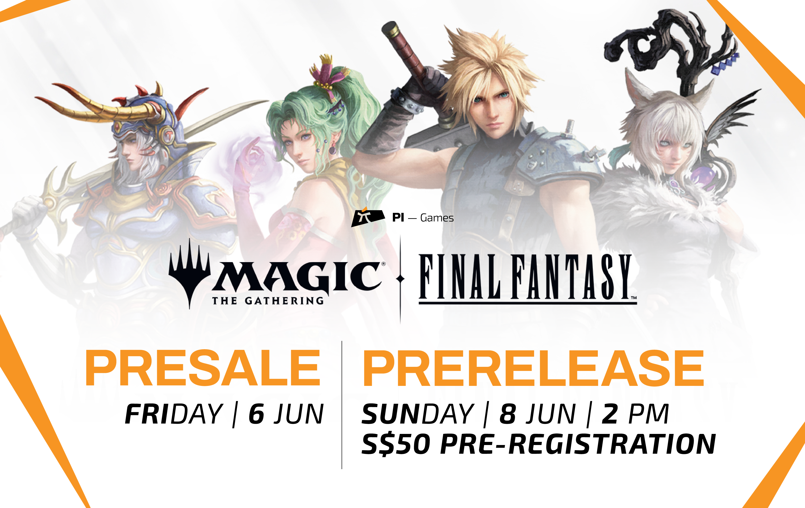Magic the Gathering - Final Fantasy Prerelease Event - 8th June