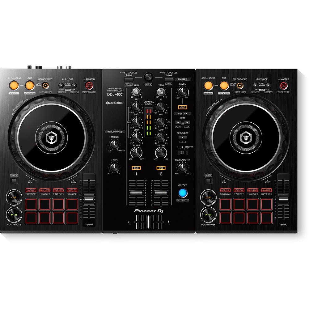 Pioneer DJ DDJ-400 2-Channel DJ Controller for Rekordbox DJ