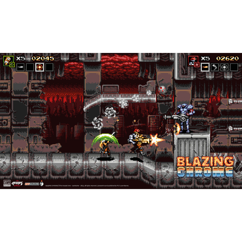 Blazing Chrome - First Edition Nintendo Switch - Pix'n Love