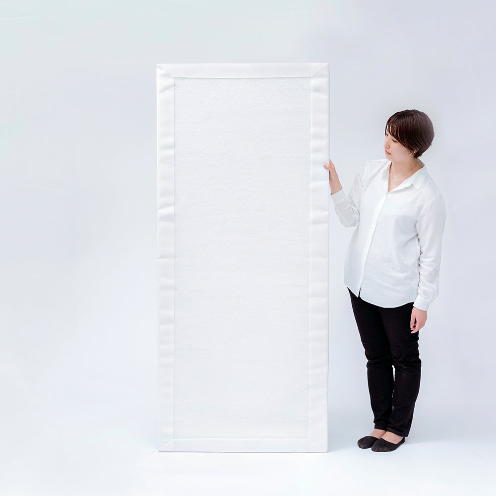 ホワイトキューオン 不織布巻き仕上げ（防音・断熱・吸音パネル