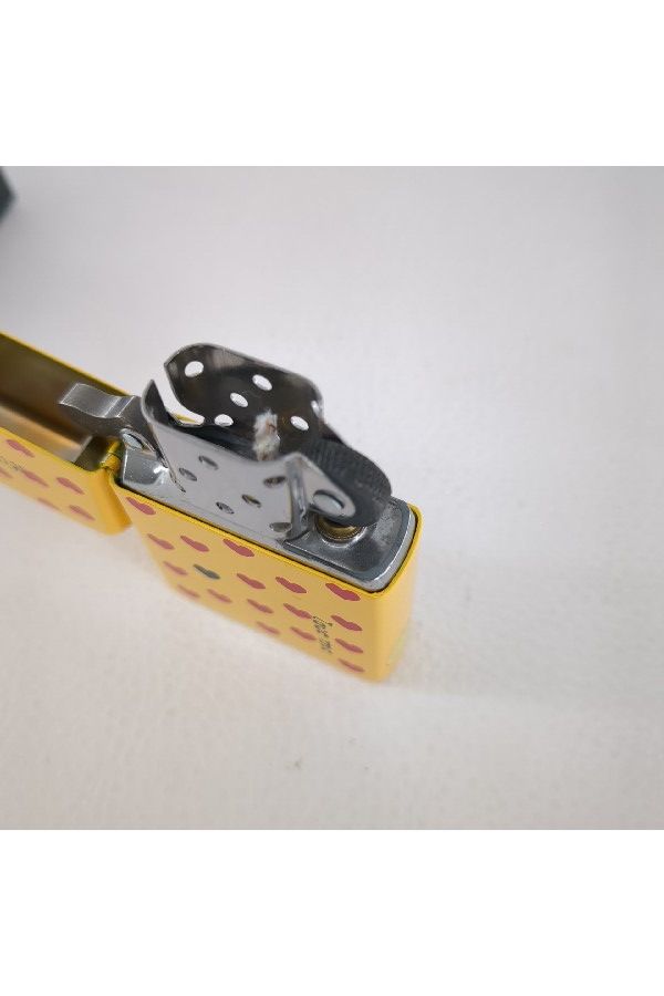 X JAPAN hideモデル イエローハートモチーフのZIPPO（ジッポー