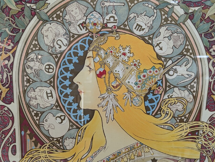 アルフォンス・ミュシャ 黄道十二宮入荷です。｜2024年08月22日｜静岡