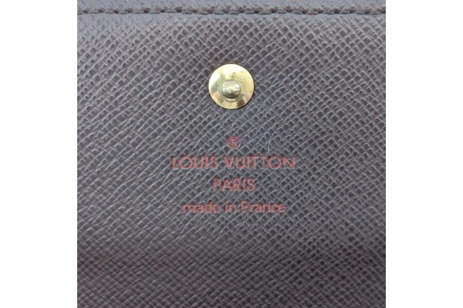 ルイヴィトン ダミエ ポルトフォイユエリーズ N61654 ブラウン LOUIS