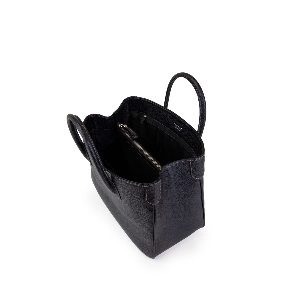 トートバッグ ダークブラウン