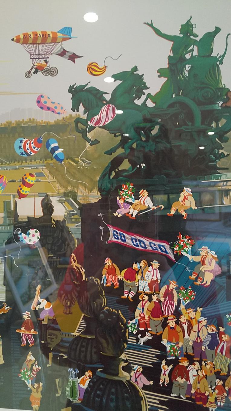 ヒロヤマガタシルクスクリーン版画！楽しいよ！「家路」｜世界の絵画