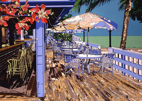 鈴木英人「情熱に生きる」版画 1点 新入荷！ ポスター等もあります