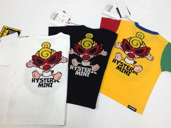 ヒステリックミニ（HYSTERIC MINI） ミニちゃん半袖Tシャツ 14102314